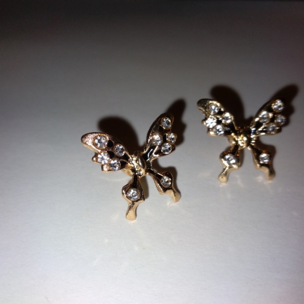 Butterfly Earrings - Picture 9 of 11